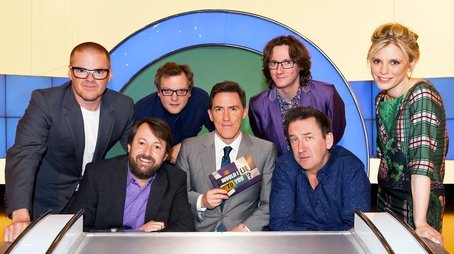 Miles Jupp, Heston Blumenthal OBE, Emilia Fox and Ed Byrne (2014) - Episode 4 poster and promotional image
