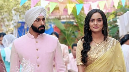 Angad, Sahiba Visit the Mongas. (2023) - Episode 90 poster and promotional image