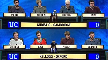 Christ's College, Cambridge v Kellogg College, Oxford (2015) - Episode 7 poster and promotional image