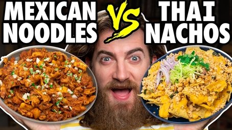 Mexican Thai Food vs. Thai Mexican Food Taste Test (2022) - Episode 43 poster and promotional image
