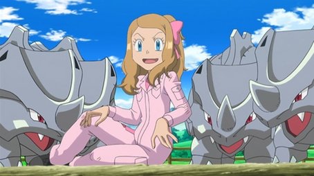 Giving Chase at the Rhyhorn Race!