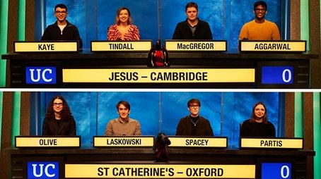 Jesus, Cambridge v St Catherine's, Oxford (2022) - Episode 10 poster and promotional image