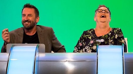 David Baddiel, Ed Balls, Jo Brand and Kimberly Wyatt. (2017) - Episode 1 poster and promotional image