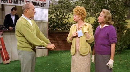 Lucy Takes Up Golf (1964) - Episode 17 poster and promotional image