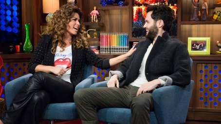 Penn Badgley & Shania Twain (2015) - Episode 47 poster and promotional image