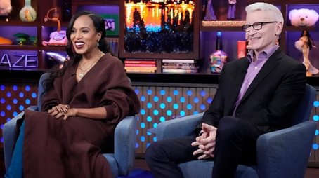 Anderson Cooper and Kerry Washington (2023) - Episode 157 poster and promotional image