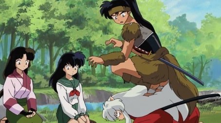 Inuyasha Shows His Tears for the First Time