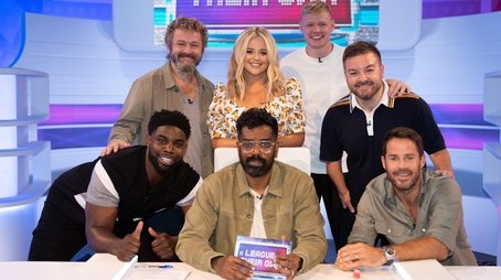 Aaron Ramsdale, Michael Sheen, Alex Brooker & Emily Atack (2022) - Episode 4 poster and promotional image