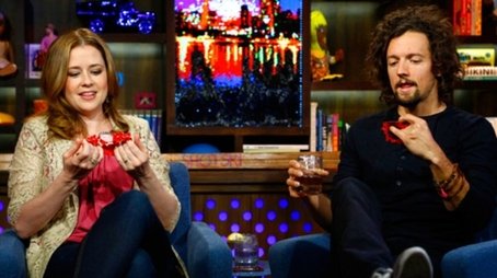 Jenna Fischer & Jason Mraz (2012) - Episode 73 poster and promotional image