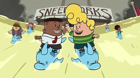 Captain Underpants and the Soggy Salvation of the Swirling Sweatnami (2018) - Episode 11 poster and promotional image