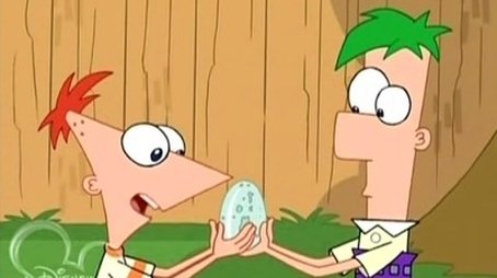 Perry Lays an Egg