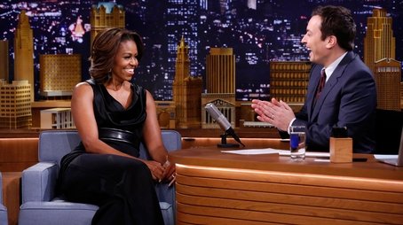 Michelle Obama, Will Ferrell, Arcade Fire (2014) - Episode 4 poster and promotional image