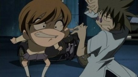 High School Girl vs. Recovery Service (2003) - Episode 2 poster and promotional image