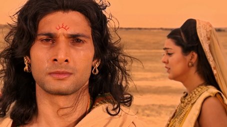 Karna goes against the Pandavas (2014) - Episode 8 poster and promotional image