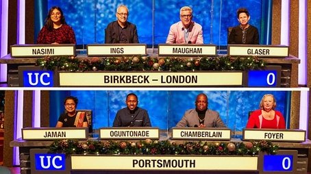 Christmas 2021 - Birkbeck, London v Portsmouth (2021) - Episode 130 poster and promotional image