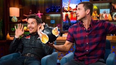 Aaron Tveit & Ethan Hawke (2013) - Episode 89 poster and promotional image