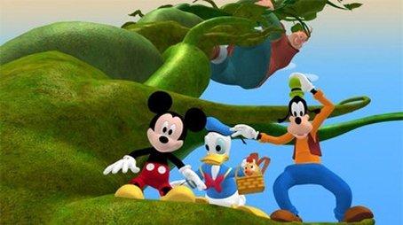 Donald und die Kletterbohne