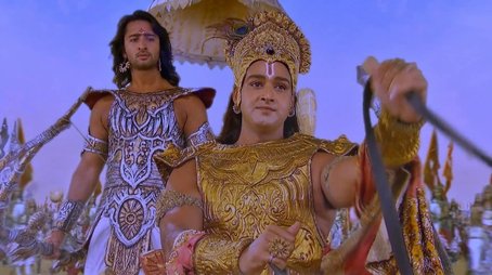 Krishna asks Arjun to kill Karna (2014) - Episode 6 poster and promotional image