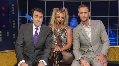 Britney Spears, Alexander Skarsgard, Emily Blunt, Luke Evans (2016) - Episode 4 poster and promotional image