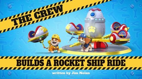 The Crew Builds a Rocket Ship Ride (2024) - Episode 29 poster and promotional image