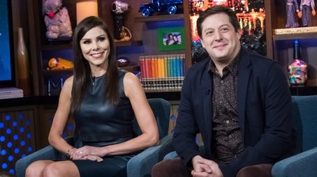 Heather Dubrow; Anthony Atamanuik (2018) - Episode 164 poster and promotional image