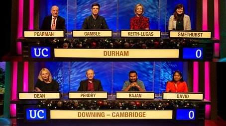 Christmas 2020 - Durham v Downing Cambridge (2020) - Episode 119 poster and promotional image