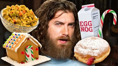 1000 Years of Holiday Food Taste Test (2021) - Episode 65 poster and promotional image