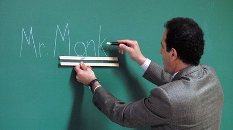 Mr. Monk Goes Back to School (2003) - Episode 1 poster and promotional image