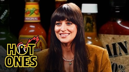 Dakota Johnson Is Not Okay While Eating Spicy Wings (2025) - Episode 4 poster and promotional image