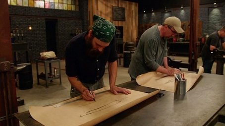 Tournament Round 3 (Blacksmiths) - The Knightly Pole Axe (2018) - Episode 32 poster and promotional image