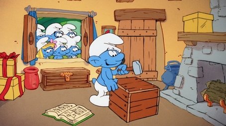 The A-Maze-Ing Smurfs (1982) - Episode 22 poster and promotional image