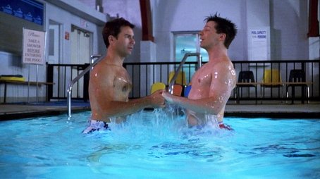 Der alte Mann und der Pool