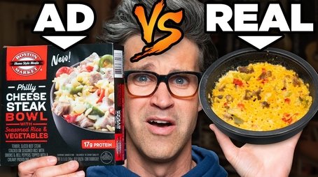 Frozen Food Ads vs. Real Life Food (Test) (2022) - Episode 56 poster and promotional image