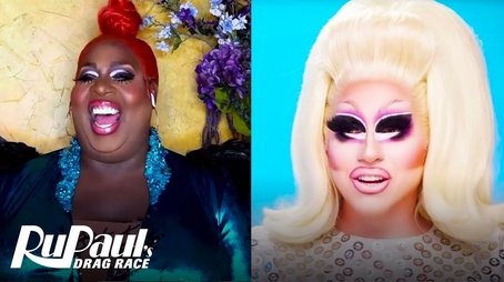 The Pit Stop S13 E2 | Trixie Mattel & Latrice Royale Kiki | RuPaul's Drag Race (2021) - Episode 2 poster and promotional image