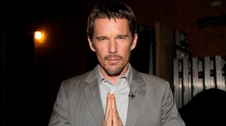 Ethan Hawke, Mary Lynn Rajskub, Jamie Scott (2014) - Episode 116 poster and promotional image