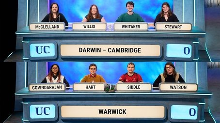 Semi-Final 2: Darwin College, Cambridge v Warwick (2025) - Episode 36 poster and promotional image