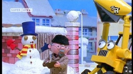 Baggi und der Schneemann