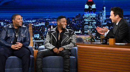 Kenan Thompson & Kel Mitchell, Joel Kinnaman, Chef Mario Carbone (2023) - Episode 38 poster and promotional image