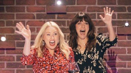 Zooey Deschanel, Jen Smedley, Kristin Hensley (2021) - Episode 49 poster and promotional image