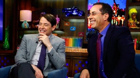 Jerry Seinfeld & Matthew Broderick (2012) - Episode 85 poster and promotional image