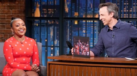 Quinta Brunson, Bobby Moynihan, Les Savy Fav (2024) - Episode 101 poster and promotional image