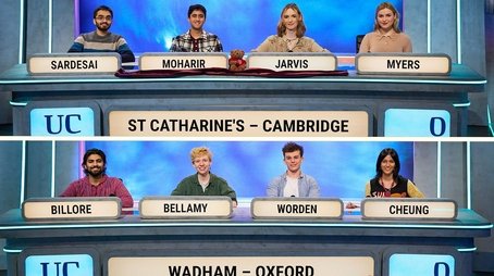 St Catharine's College, Cambridge v Wadham College, Oxford (2024) - Episode 5 poster and promotional image