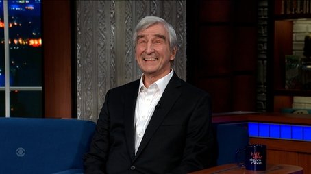 Sam Waterston, Sophia Bush, John Oliver (2022) - Episode 95 poster and promotional image