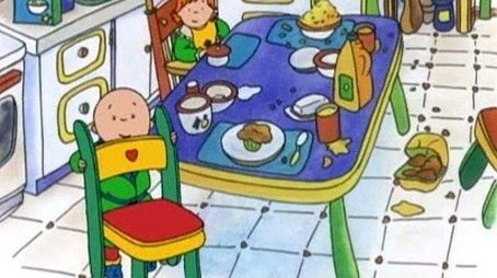 Caillou's Surprise Breakfast (1998) - Episode 44 poster and promotional image