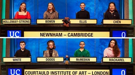 Newnham, Cambridge v Cortauld Institute (2022) - Episode 13 poster and promotional image