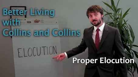 Collins and Collins: Better Living with Collins and Collins - Proper Elocution (2013) - Episode 62 poster and promotional image