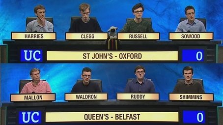 St John's College, Oxford v Queen's University, Belfast (2016) - Episode 24 poster and promotional image