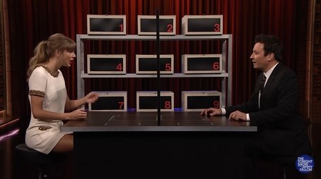 Taylor Swift, Colin Quinn, Jared Freid (2021) - Episode 32 poster and promotional image