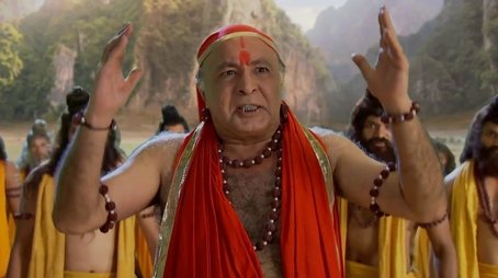 Prithvi Devi blesses Lohitang (2014) - Episode 9 poster and promotional image