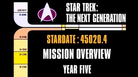 Mission Logs Jahr Fünf - Missions Überblick